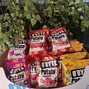 Latvian-made snacks and pop chips for different tastes
