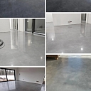 Polished concrete floor