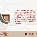 Bed frame with metal construction and ventilation system