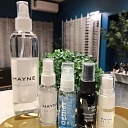 Eyeglass lens cleaners