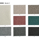 Upholstered furniture fabric samples RINO collection