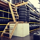 Used tyres.