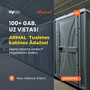 Over 100 toilets available immediately.