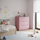 MOSKOS pink children's chest of drawers