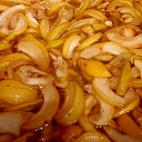 Quince pieces in syrup – a homemade natural product
