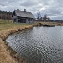 Harvesting floating algae