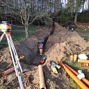 Land reclamation and hydraulic structures