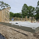 Exterior walls at Anniņmuižas Street 10