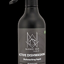 Ecological dishwashing detergent with nano technology, gentle on hands.