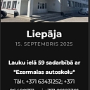 ADR autovadītāju kursi Liepājā