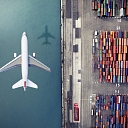 Sea logistics and freight transportation worldwide