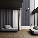 Acoustic wall panel Black1