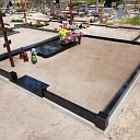 Cemetery curbs in Jurmala