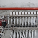 Heating equipment installation
