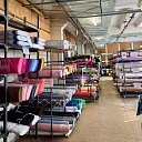 Wide assortment of fabrics and textile materials in Riga