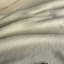 Soft fleece fabric for clothing and home textiles