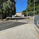 Installation of an automatic barrier