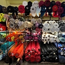Rolls of fabric of various colors wholesale in Latvia