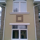 PVC windows for private houses