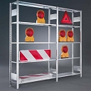 Metal shelves, warehouse shelves, archive shelves, Riga, Rezekne