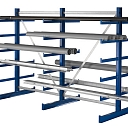 Metal shelves, warehouse shelves, archive shelves, Riga, Valmiera