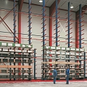 Metal shelves, warehouse shelves, archive shelves, Riga, Kurzeme