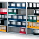 Metal shelves, warehouse shelves, archive shelves, Riga, Lithuania