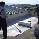 Roof renovation, before, LDE