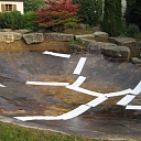 LDE Lining pond before