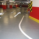 seamless pavements for parking spaces