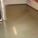 easy-to-maintain floor in technical rooms