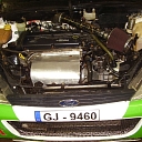Rally racing car