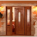Wooden exterior doors
