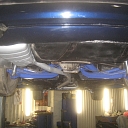 Exhaust pipe welding