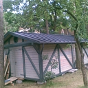 Non-standard solutions in roof development