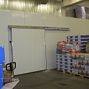 Refrigeration doors
