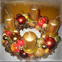 Luxurious Advent wreaths in Jelgava
