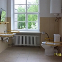 Well-furnished rooms for people with mobility impairments in the rehabilitation center