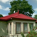 Metal tile roofs