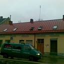 Rolled profile roofs, velux skylights