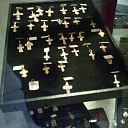 Gold and gilded crosses