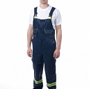 Jumpsuit with reflective stripes