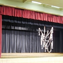 Stage curtain sewing