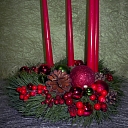 Advent wreaths in Ogre