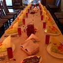 Funeral feast, burial