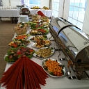Banquet tables, feasts, graduations