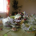 Table setting for celebrations in Kurzeme