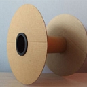 Cardboard spools for winding technical materials