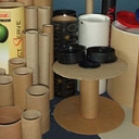 Spiral cardboard tube production in Liepāja