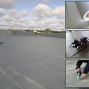 Installation of PVC membranes for roofing